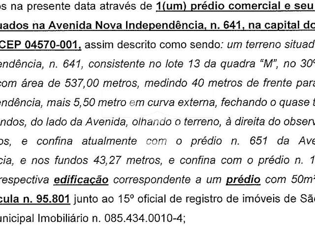 Área para Incorporação para Venda em São Paulo - 2